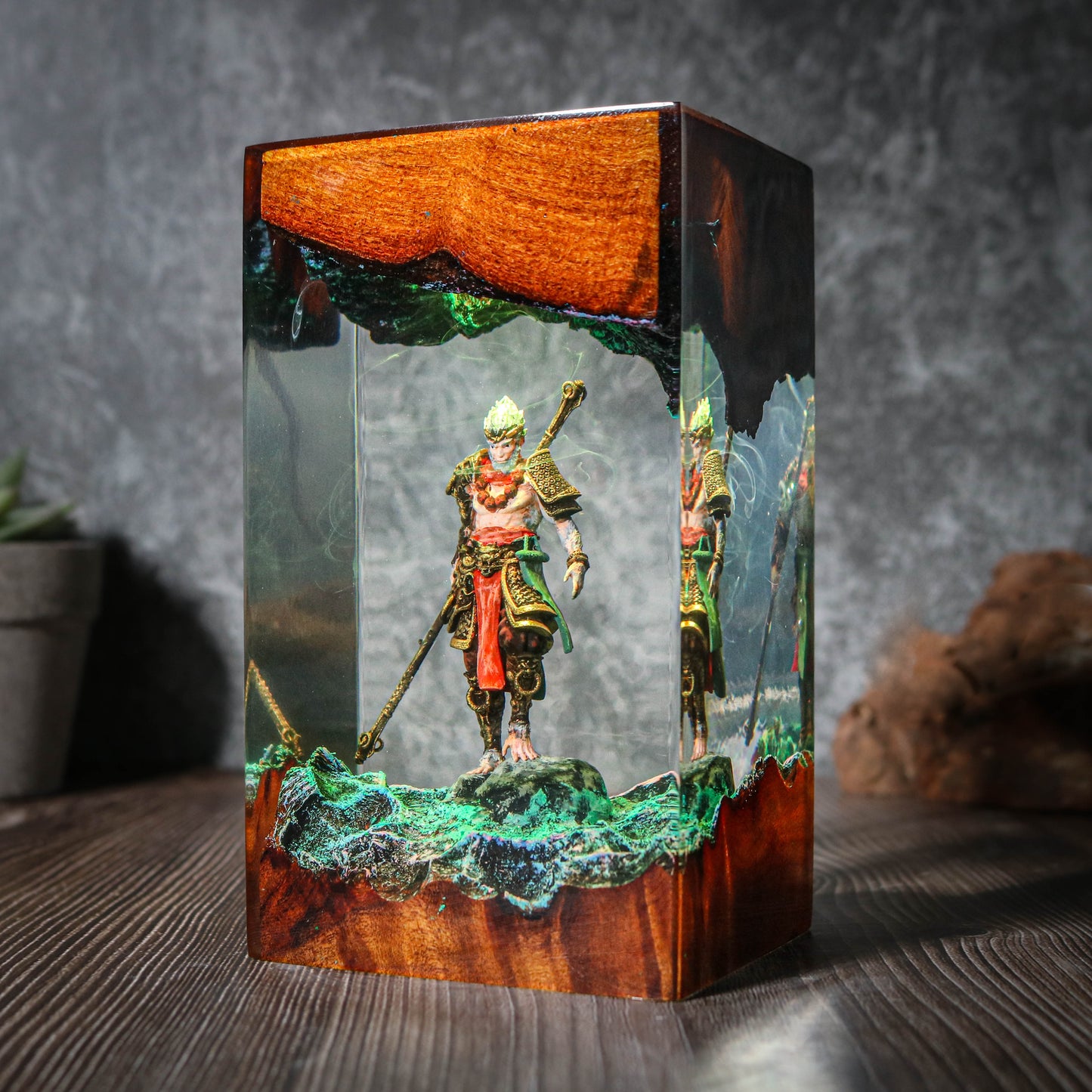 A Black Myth Wukong Resin lamp