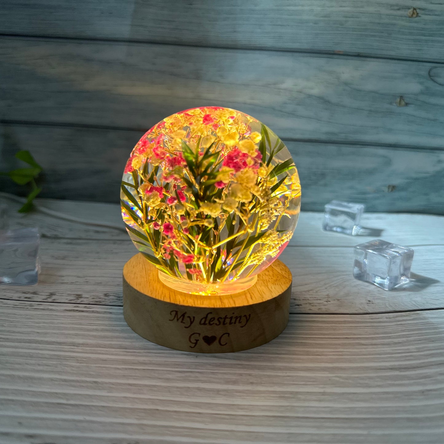 Baby’s Breath Flower lamp