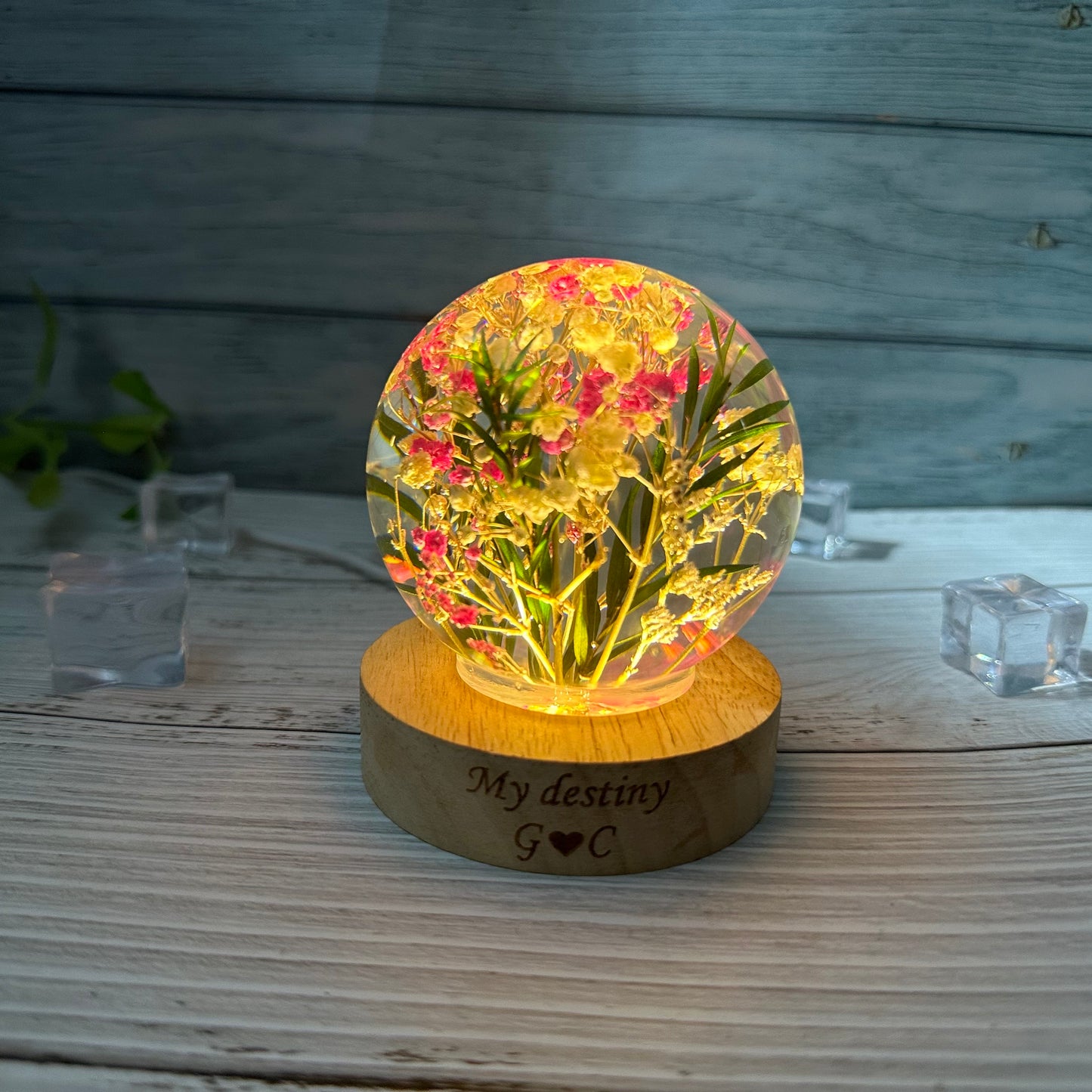 Baby’s Breath Flower lamp