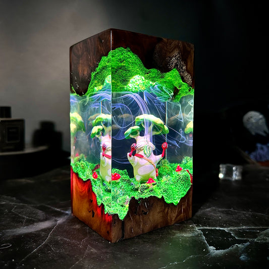 Hetsu Korok resin lamp, Zelda game