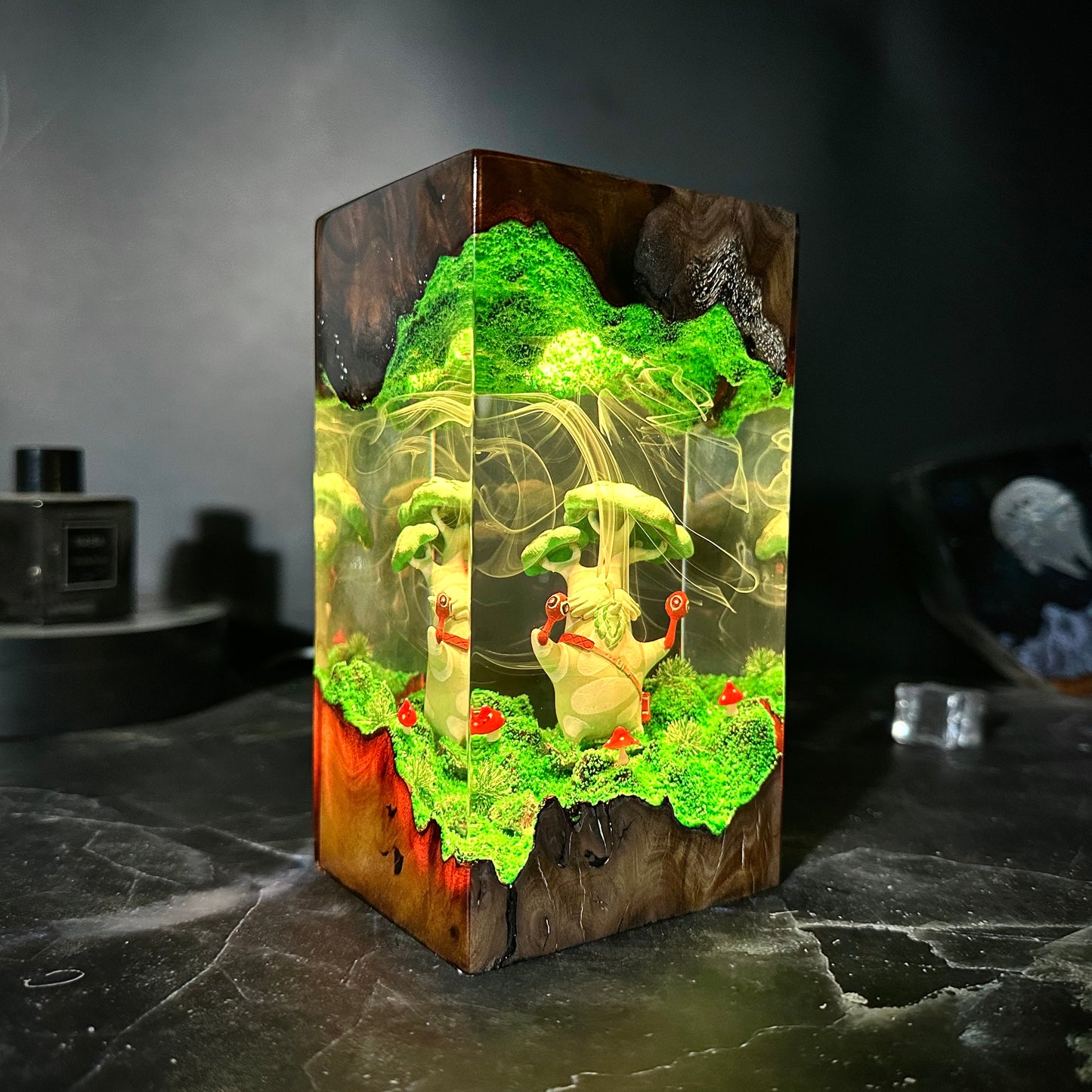 Hetsu Korok resin lamp, Zelda game