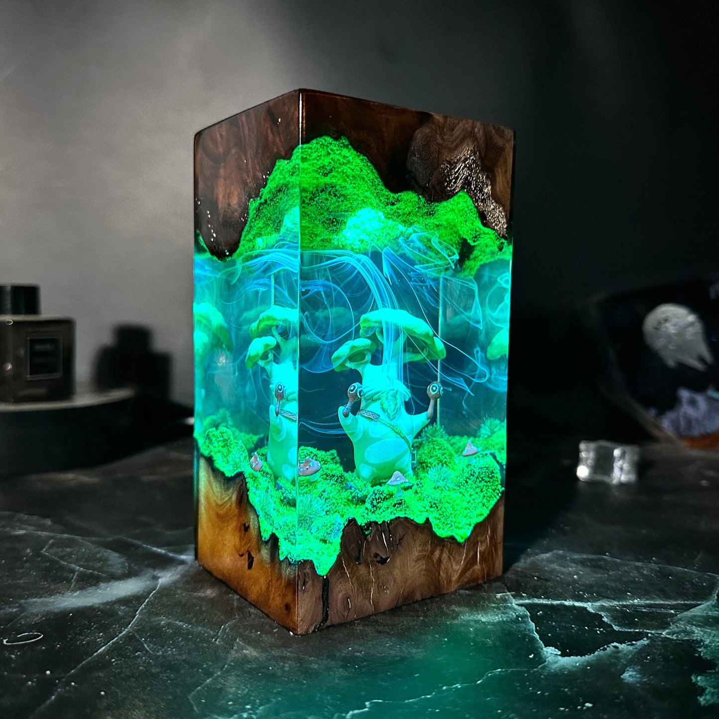 Hetsu Korok resin lamp, Zelda game