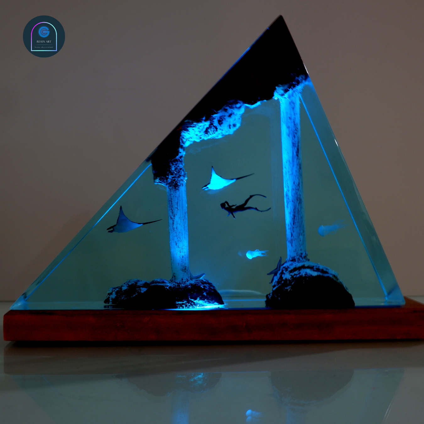 resin lamp